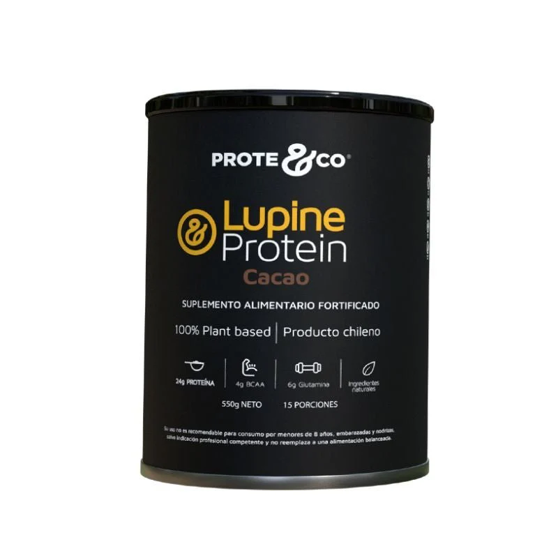 PROTEÍNA DE LUPINO CHOCOLATE CACAO 550 g