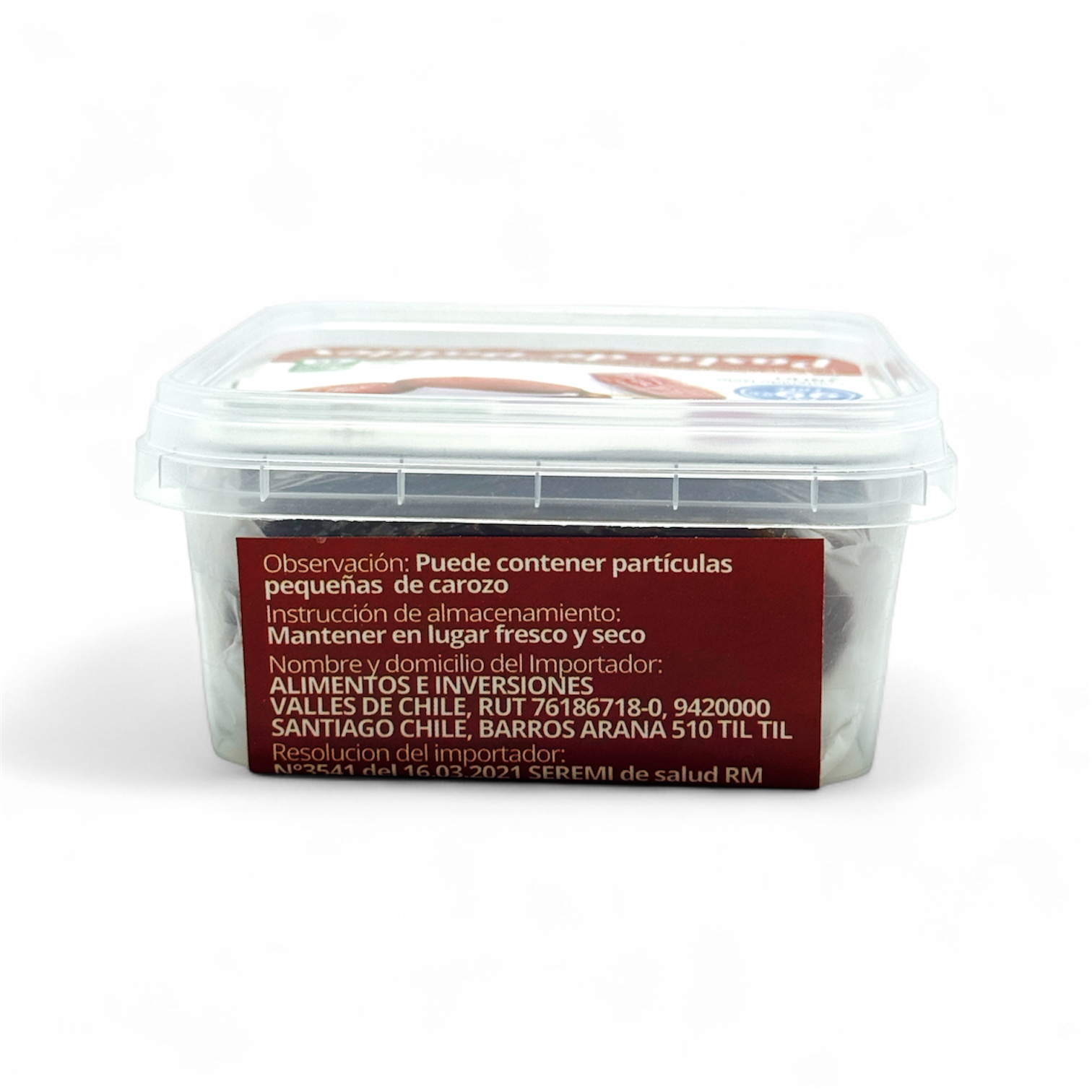 PASTA DE DATILES - 250 g PASTA DE DATILES - 250 g