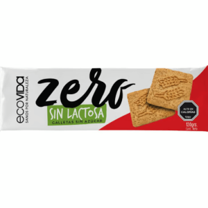 GALLETA ZERO SIN LACTOSA ECOVIDA 120 g