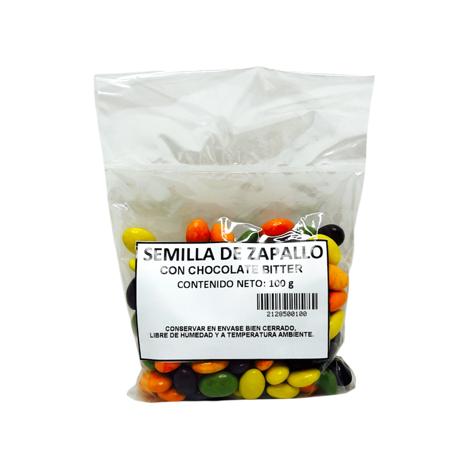 SEMILLA DE ZAPALLO CON CHOCOLATE - 100 g