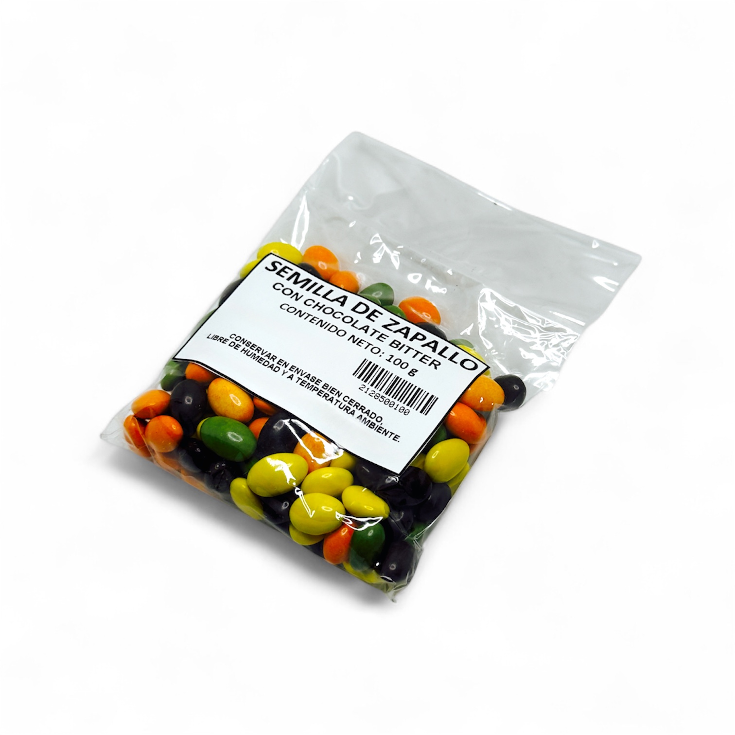 SEMILLA DE ZAPALLO CON CHOCOLATE - 100 g SEMILLA DE ZAPALLO CON CHOCOLATE - 100 g