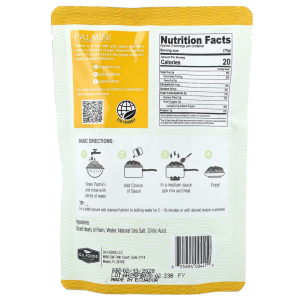 LASAGNA DE PALMITOS SIN GLUTEN Y KETO 340 g