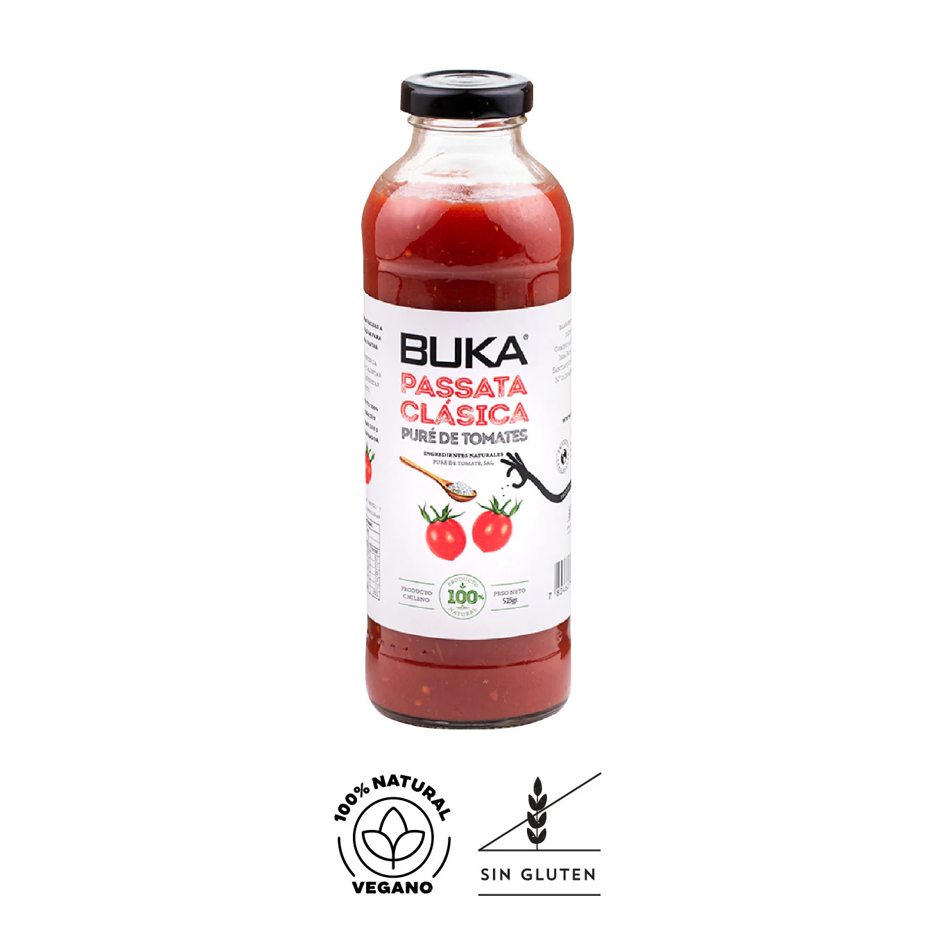PASSATA DE PURE TOMATES BUKA 515 g