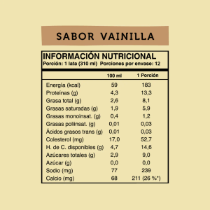 SHAKE VAINILLA WILD PROTEIN 310 G