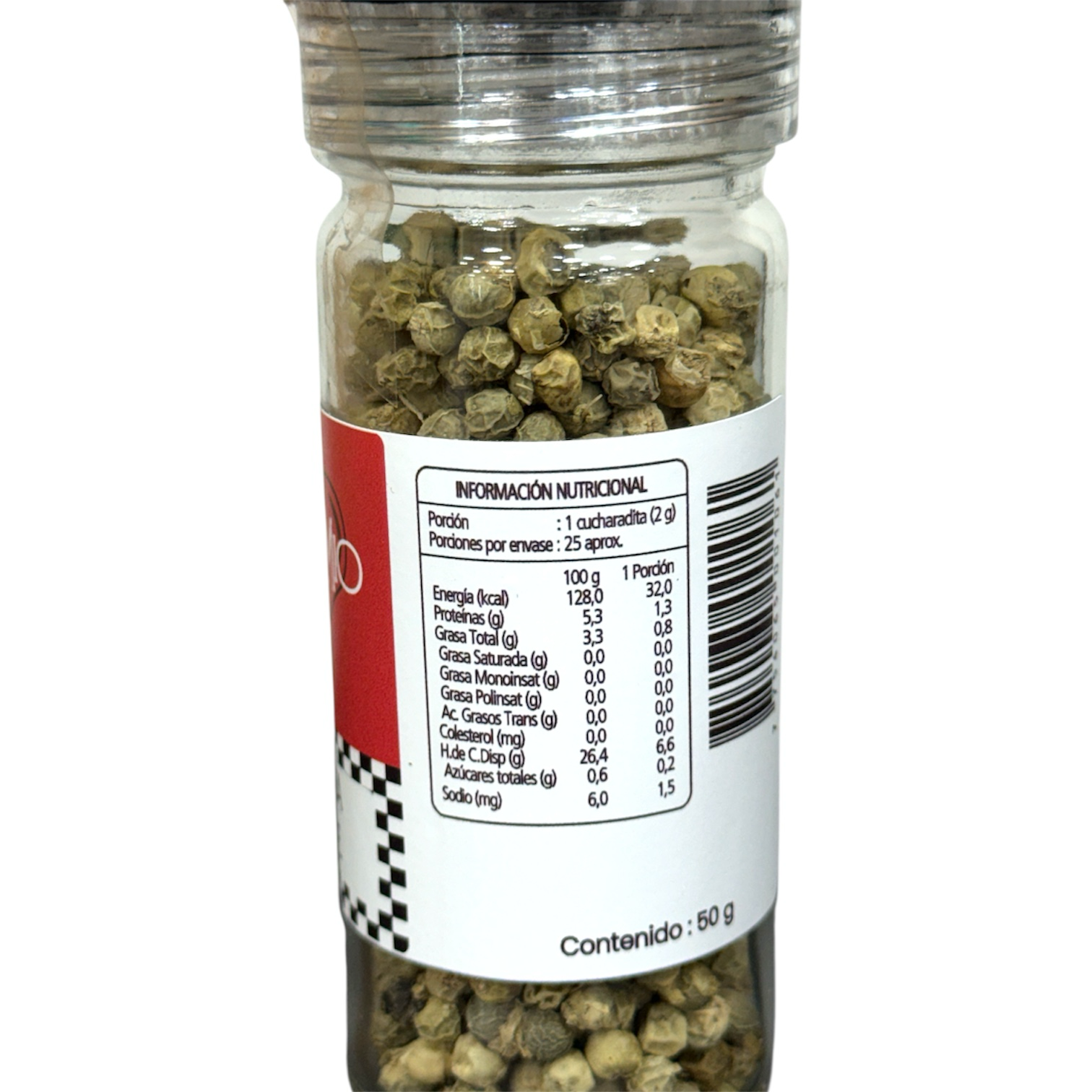 PIMIENTA VERDE SABORE MIO 50 g PIMIENTA VERDE SABORE MIO 50 g