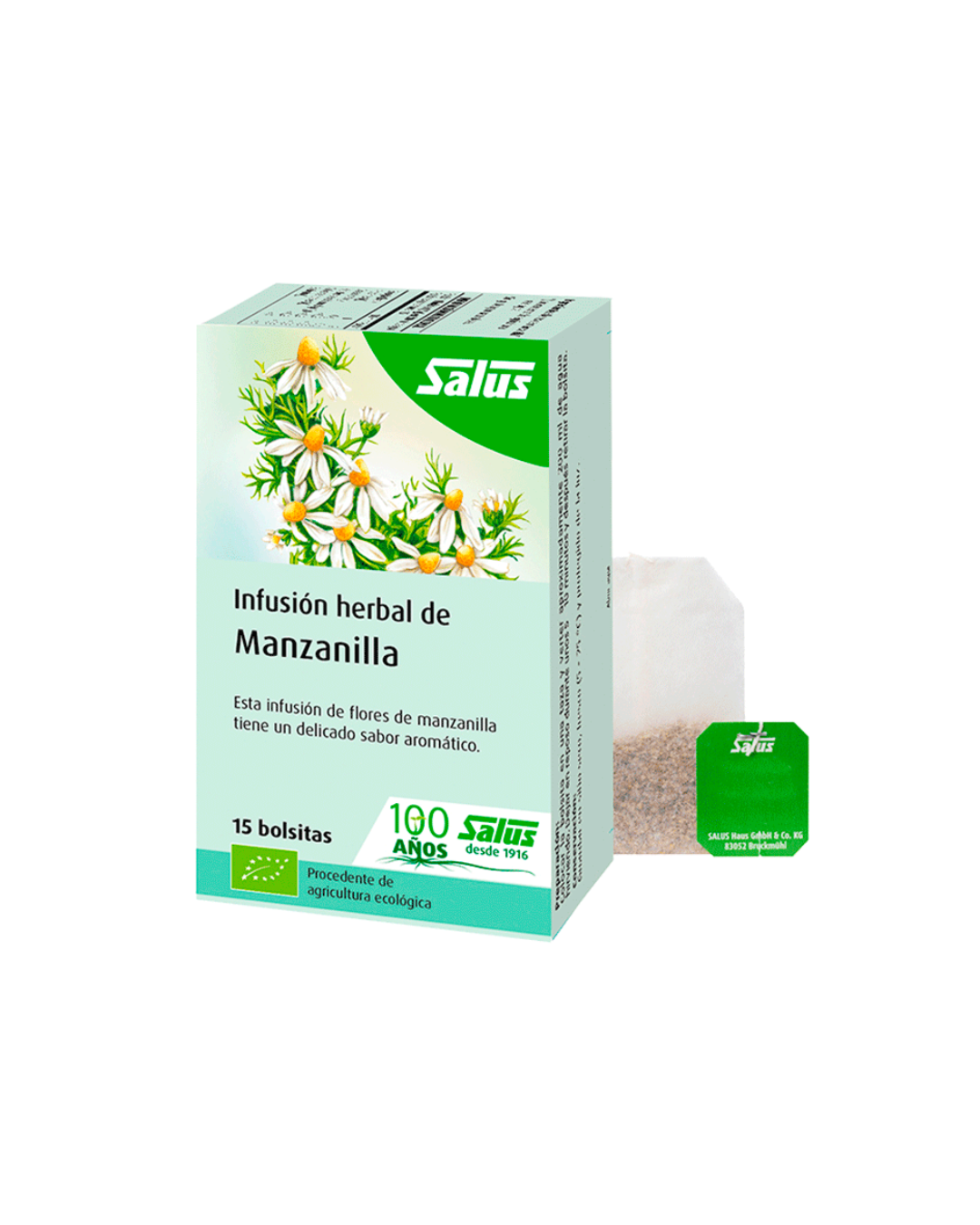 MANZANILLA INFUSIÓN 15 BOLSITAS SALUS