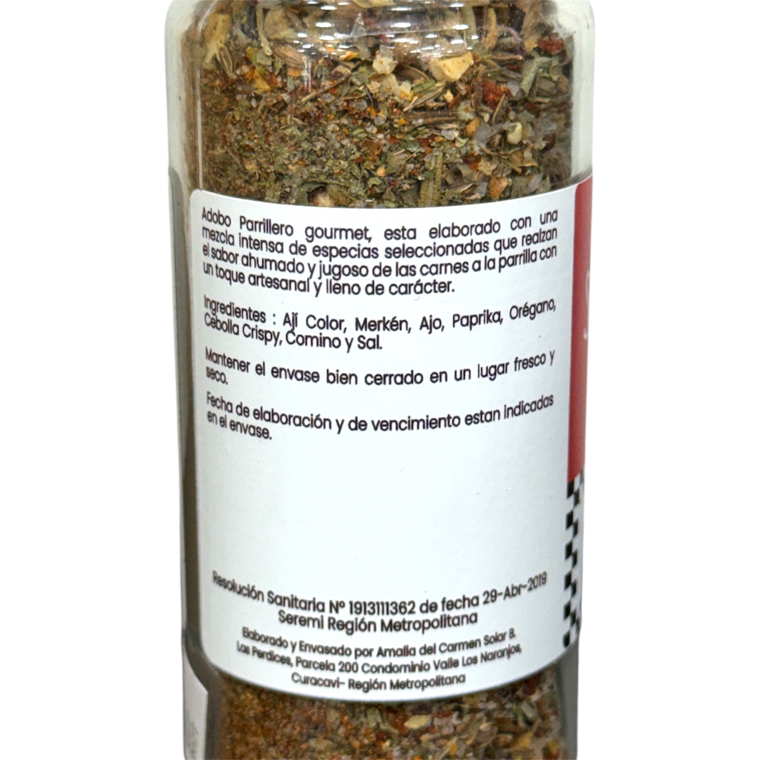 SAZONADOR ADOBO PARRILLERO SABORE MIO 100 g SAZONADOR ADOBO PARRILLERO SABORE MIO 100 g