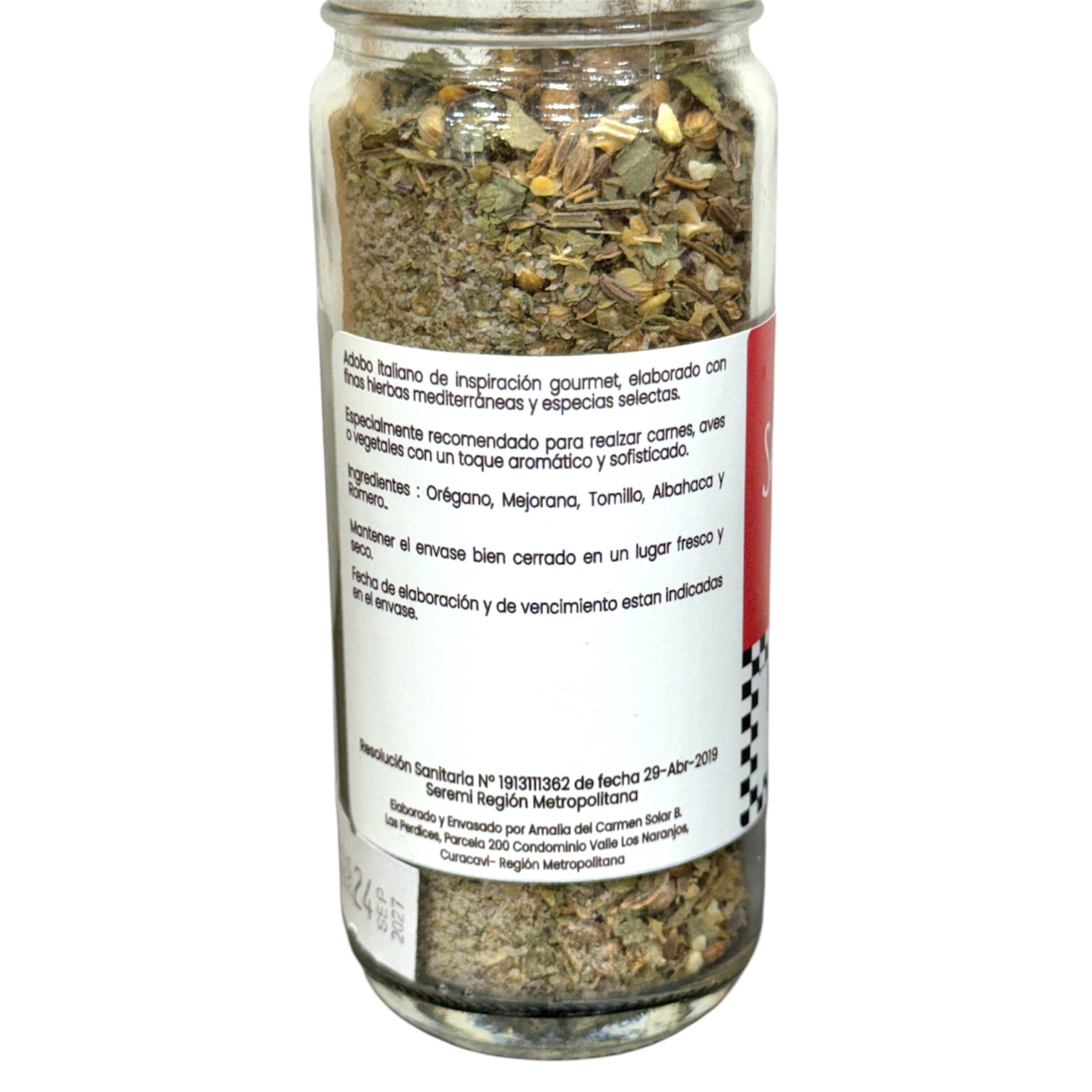 SAZONADOR ADOBO ITALIANO SABORE MIO 100 g SAZONADOR ADOBO ITALIANO SABORE MIO 100 g