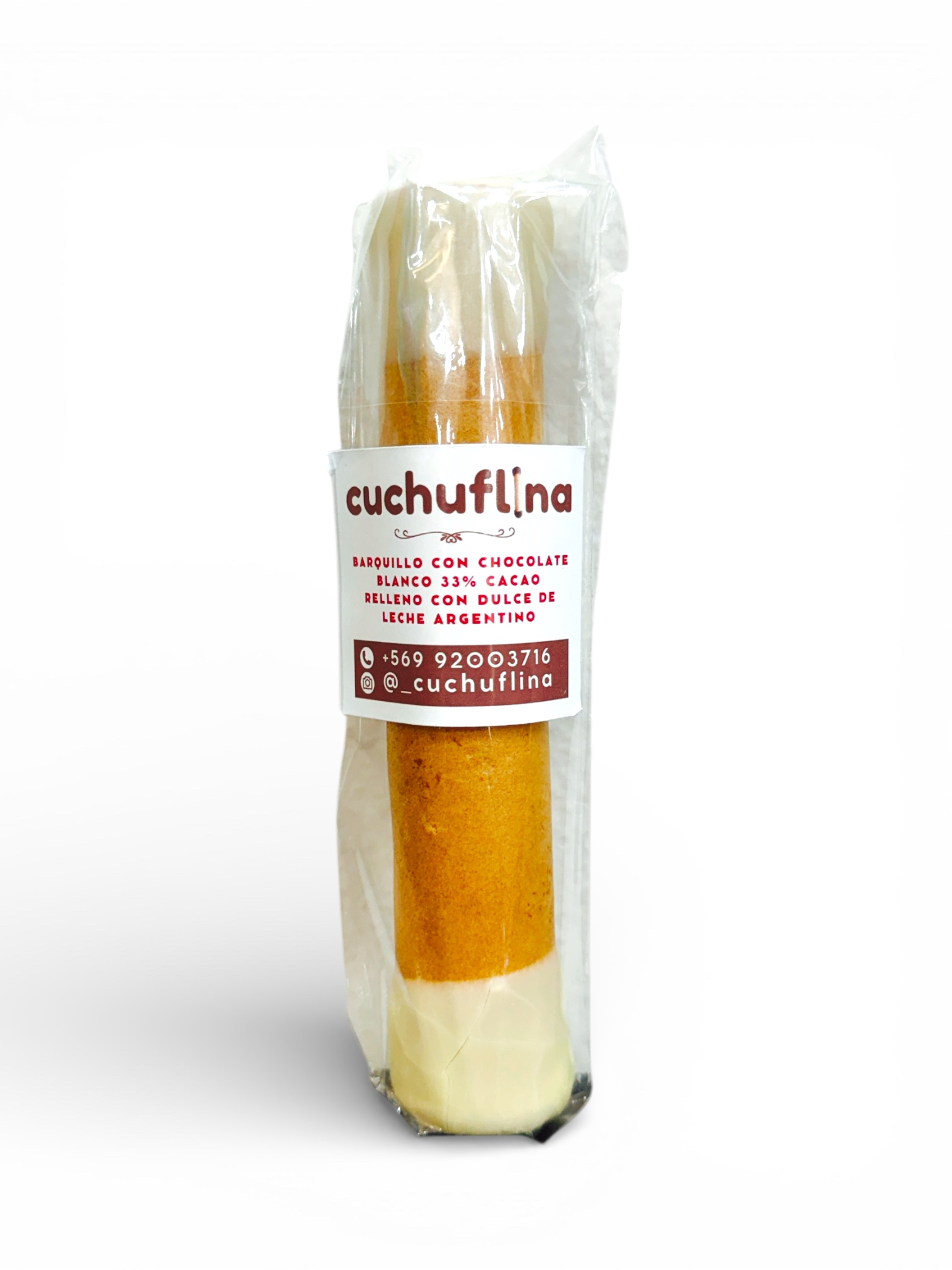 CUCHUFLI RELLENOS DULCE DE LECHE