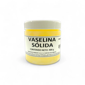 VASELINA SÓLIDA AMARILLA – 400 g