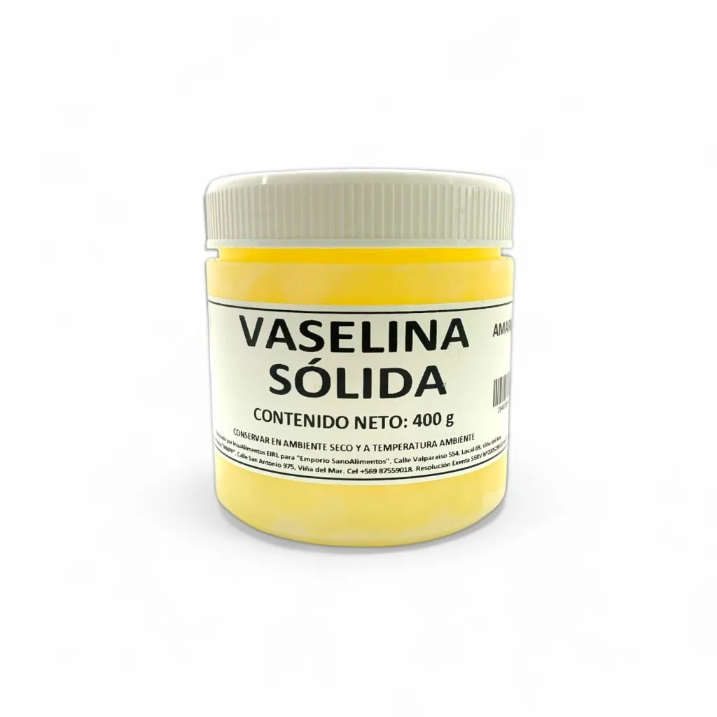 VASELINA SÓLIDA AMARILLA - 400 g