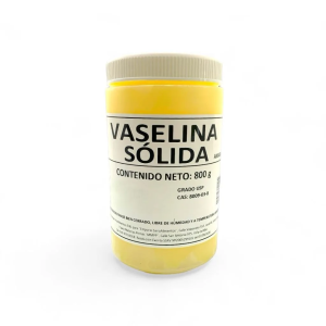 VASELINA SÓLIDA AMARILLA – 800 g
