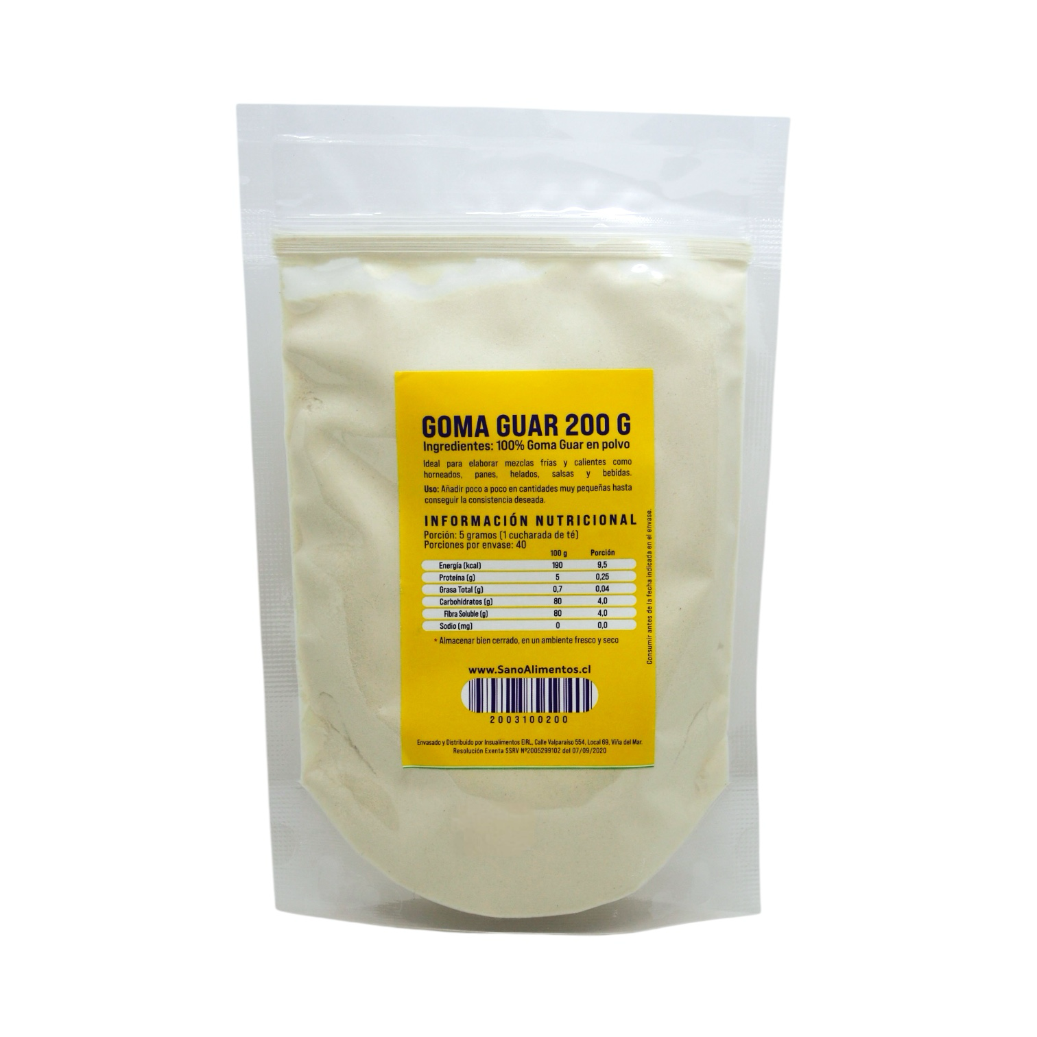 GOMA GUAR - 200 g GOMA GUAR - 200 g