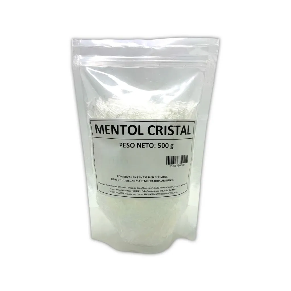 MENTOL CRISTAL NATURAL - 500 g