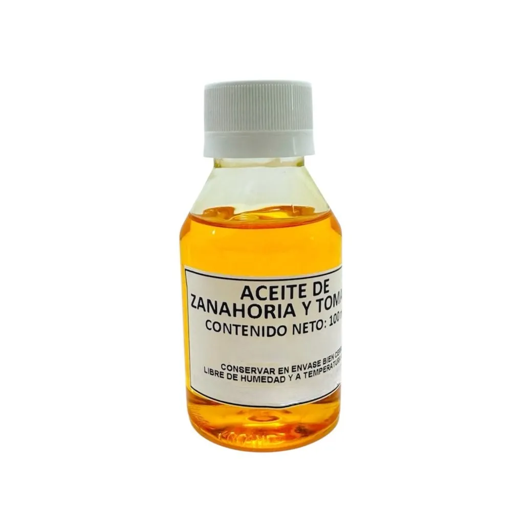 ACEITE DE ZANAHORIA + TOMATE - 100 ml ACEITE DE ZANAHORIA + TOMATE - 100 ml