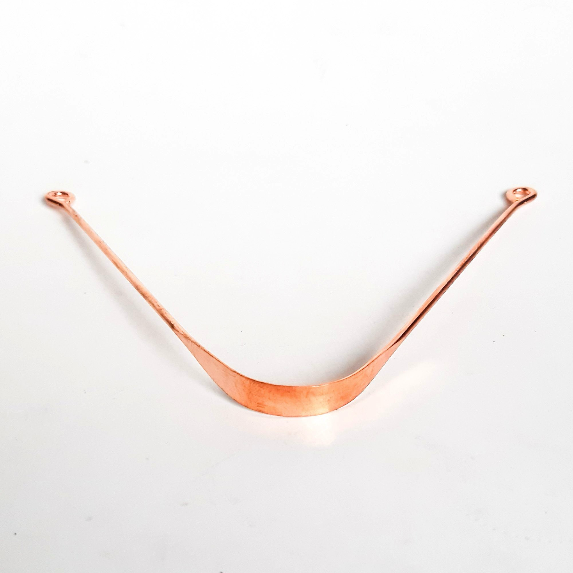 RASPADOR LINGUAL DE COBRE AYURPACHA RASPADOR LINGUAL DE COBRE AYURPACHA