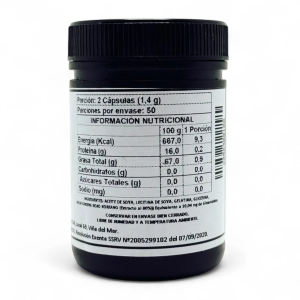 CÁPSULAS BLANDAS DE GINSENG KOREANO – 100 un