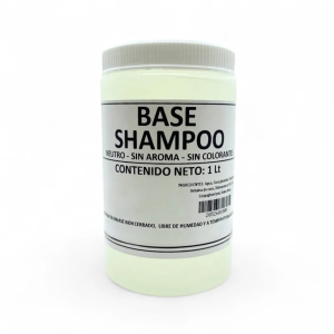 BASE SHAMPOO NEUTRO S/AROMA Y S/COLOR – 1 Lt