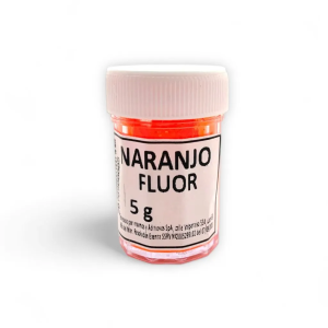 PIGMENTO NARANJA FLUOR – 5 g