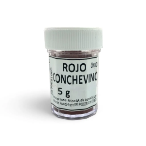 PIGMENTO ROJO CONCHEVINO (ÓXIDO) – 5 g