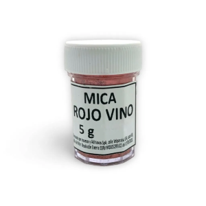 MICA ROJO VINO – 5 g