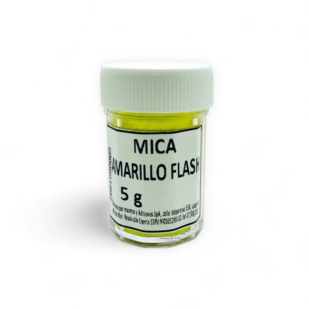 MICA AMARILLO FLASH - 5 g