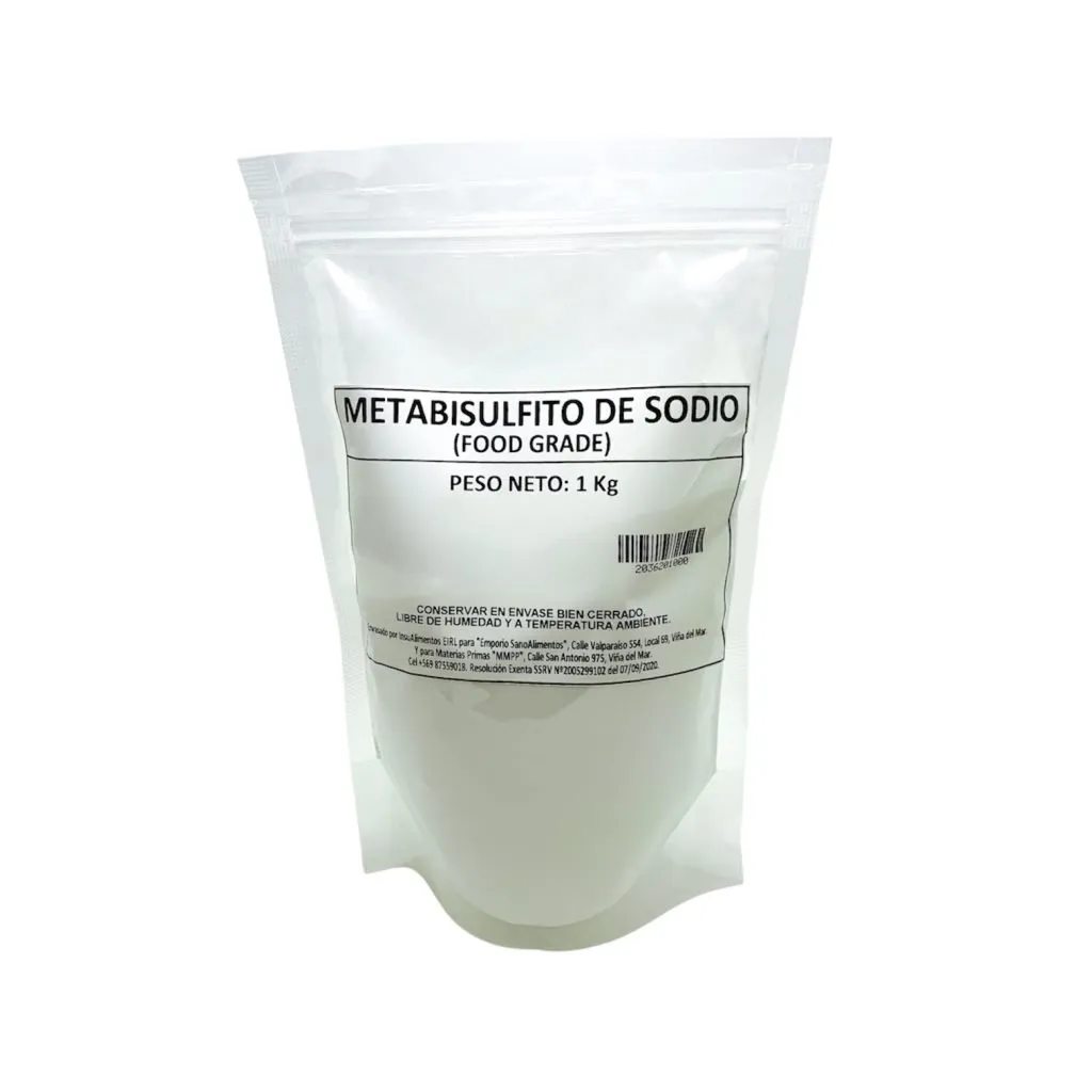 METABISULFITO DE SODIO FOOD GRADE - 1 Kg
