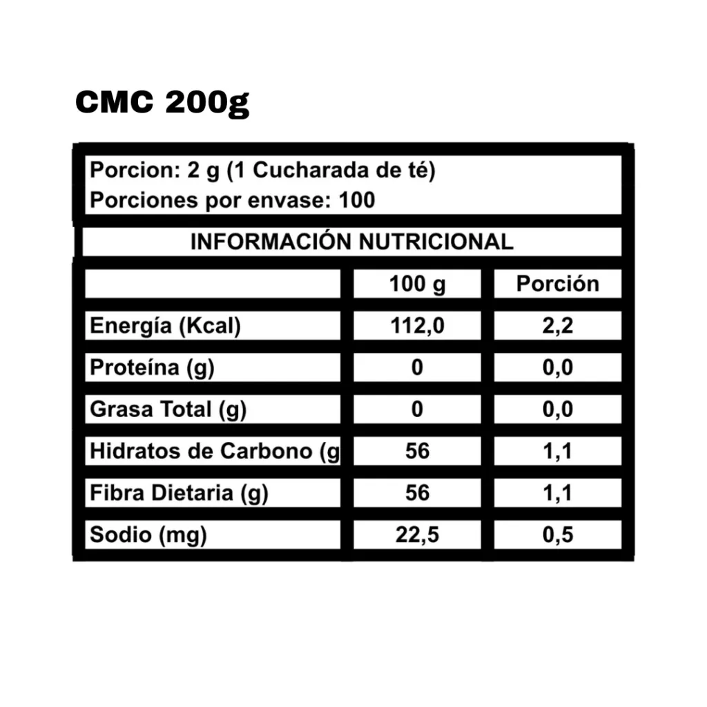 CMC (3000 - 4000 CPS) - 200 g CMC (3000 - 4000 CPS) - 200 g