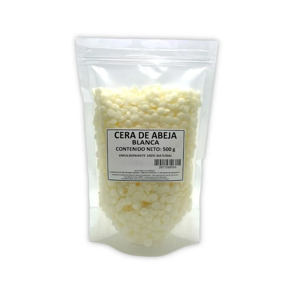 CERA DE ABEJA BLANCA - 500 g