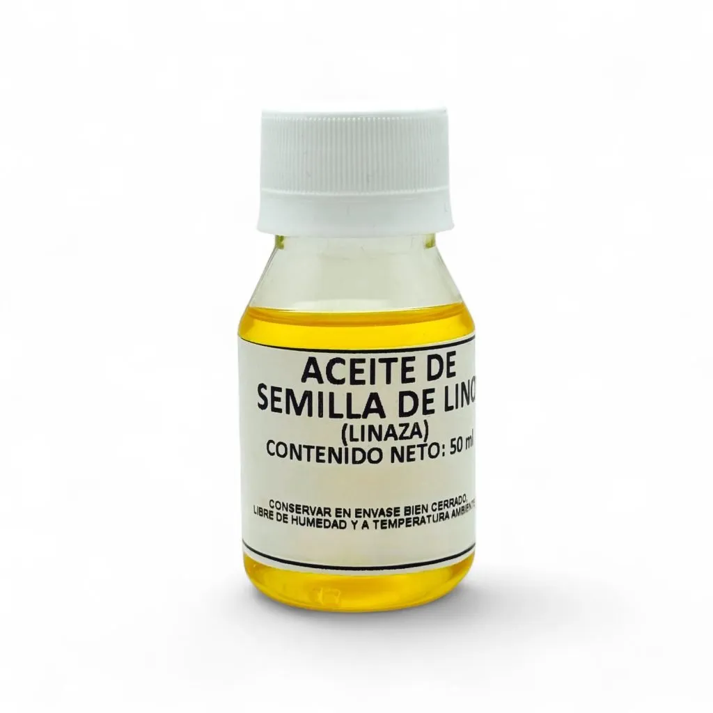 ACEITE DE SEMILLA DE LINO (LINAZA) - 50 ml