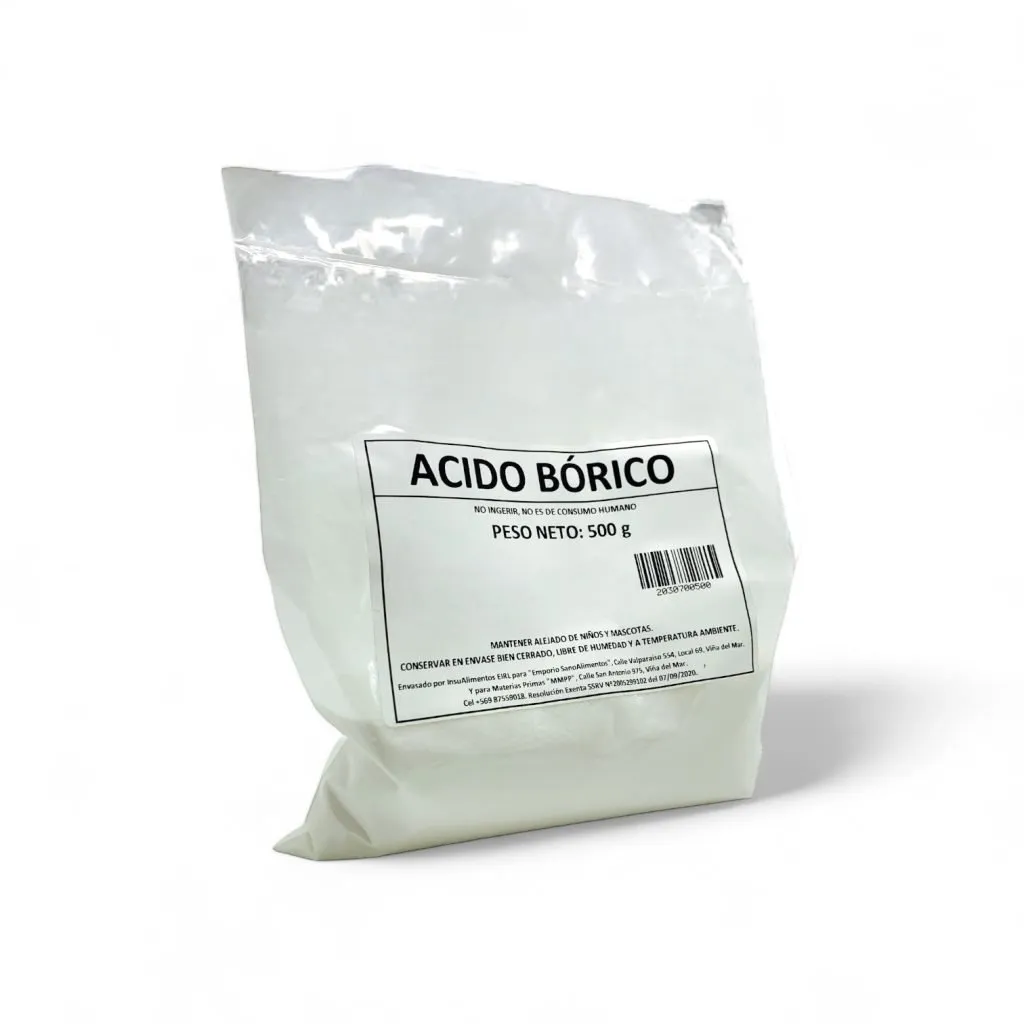 ÁCIDO BÓRICO - 500 g