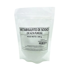 METABISULFITO DE SODIO ALTA PUREZA – 500 g