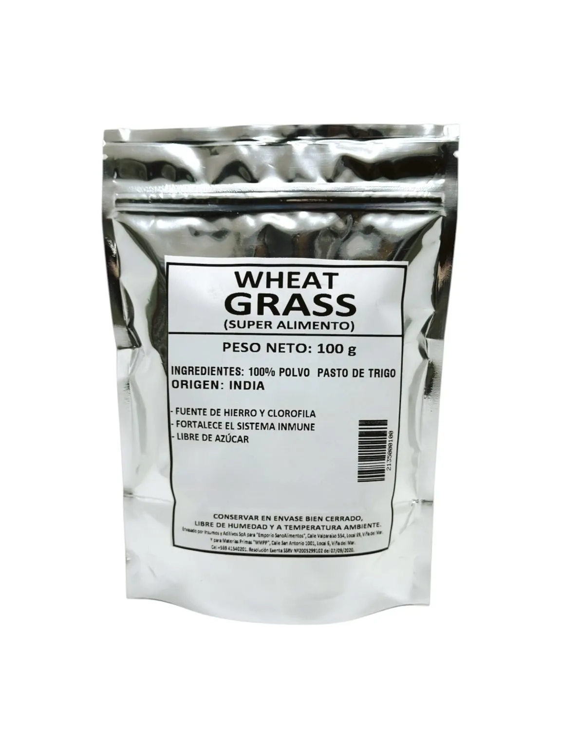 WHEAT GRASS EN POLVO - 100 g