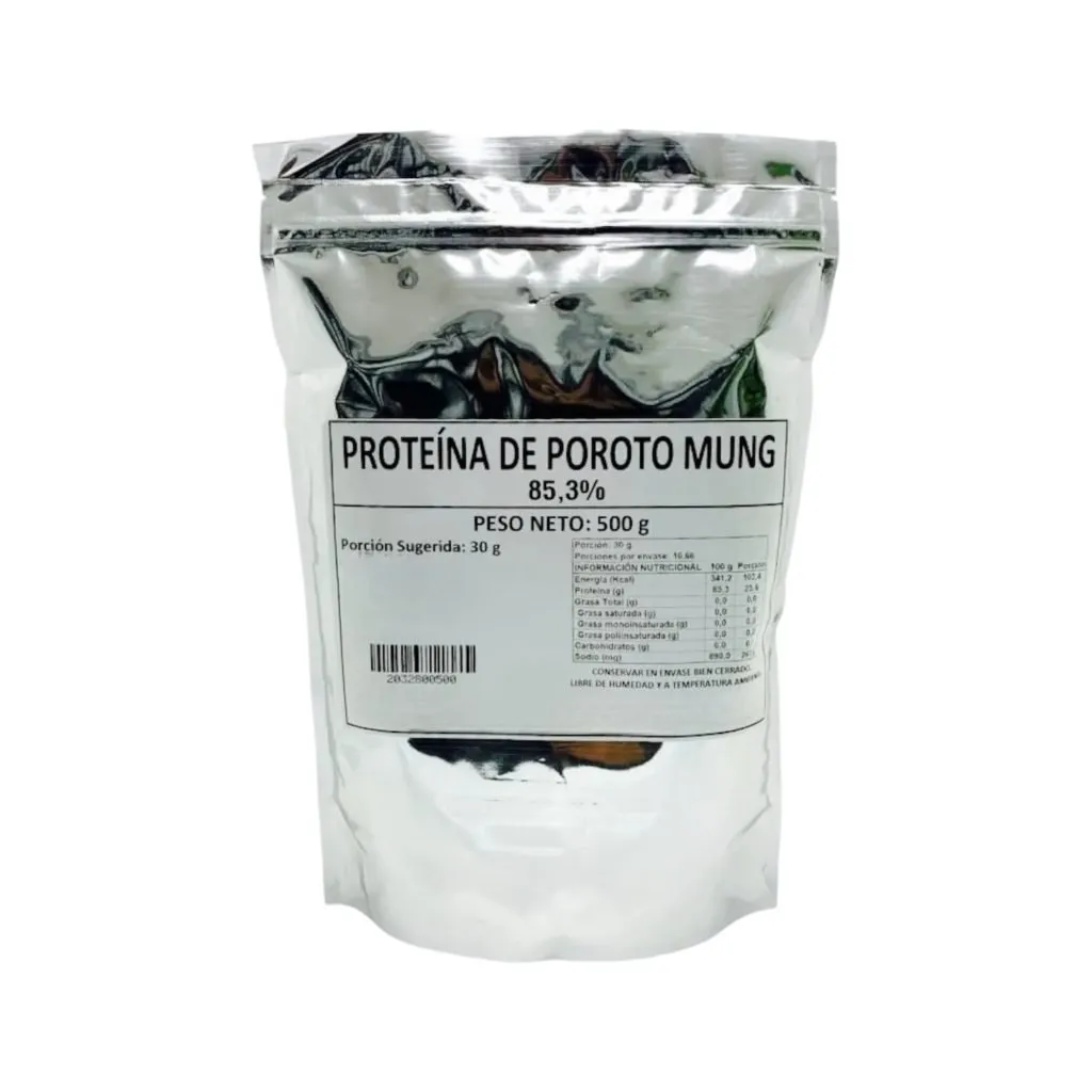 PROTEÍNA DE POROTO MUNG - 500 g