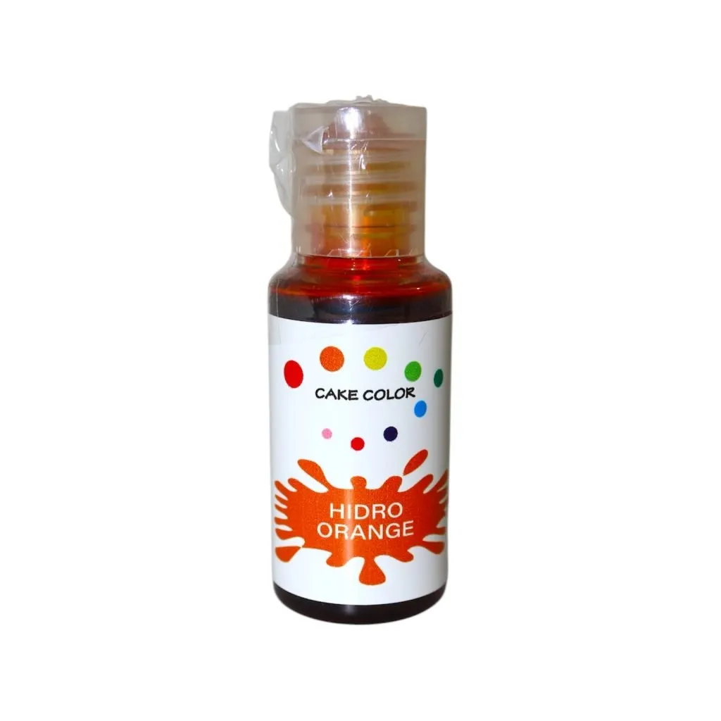 COLORANTE LÍQUIDO HIDROSOLUBLE NARANJA - 30 g