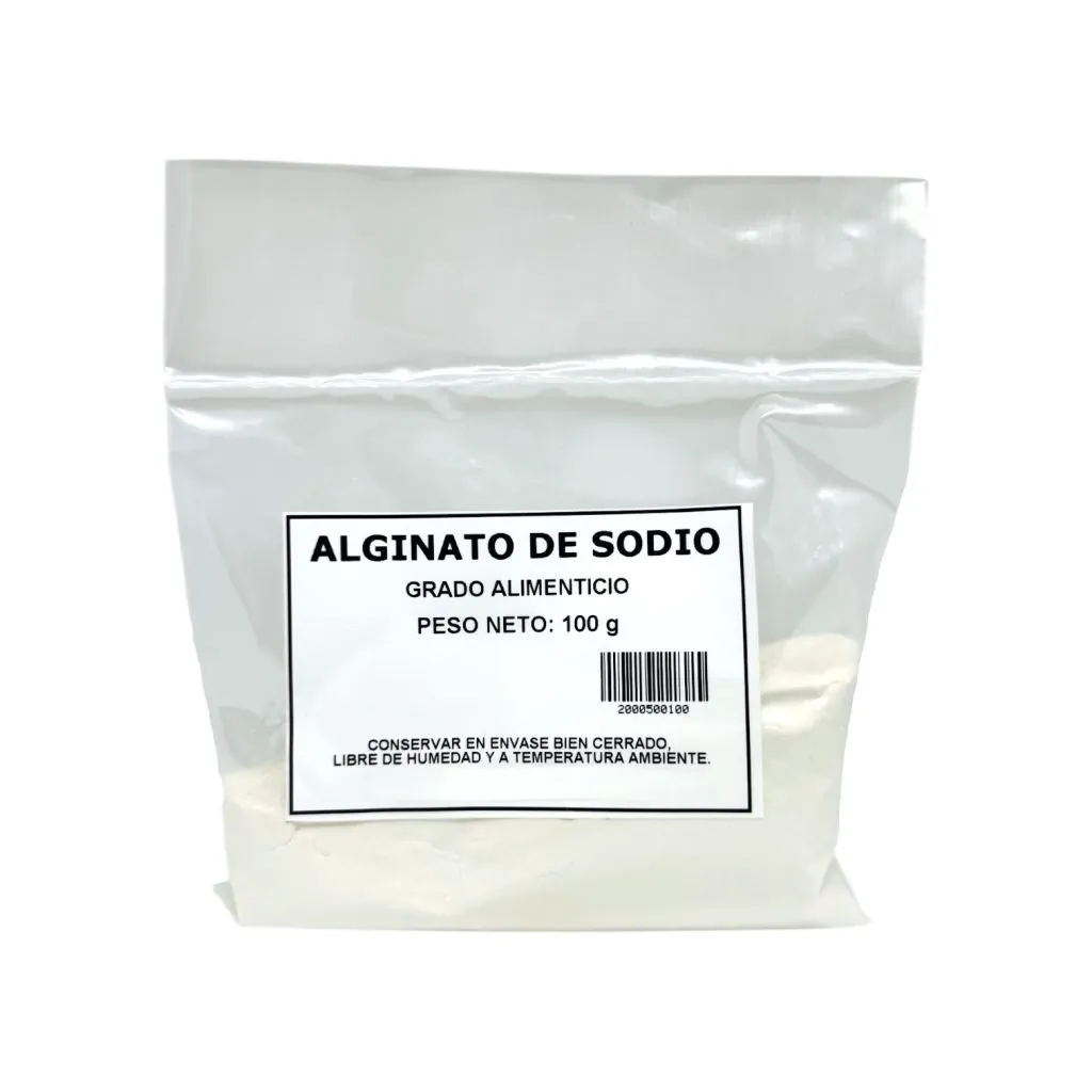 ALGINATO DE SODIO - 100 g ALGINATO DE SODIO - 100 g