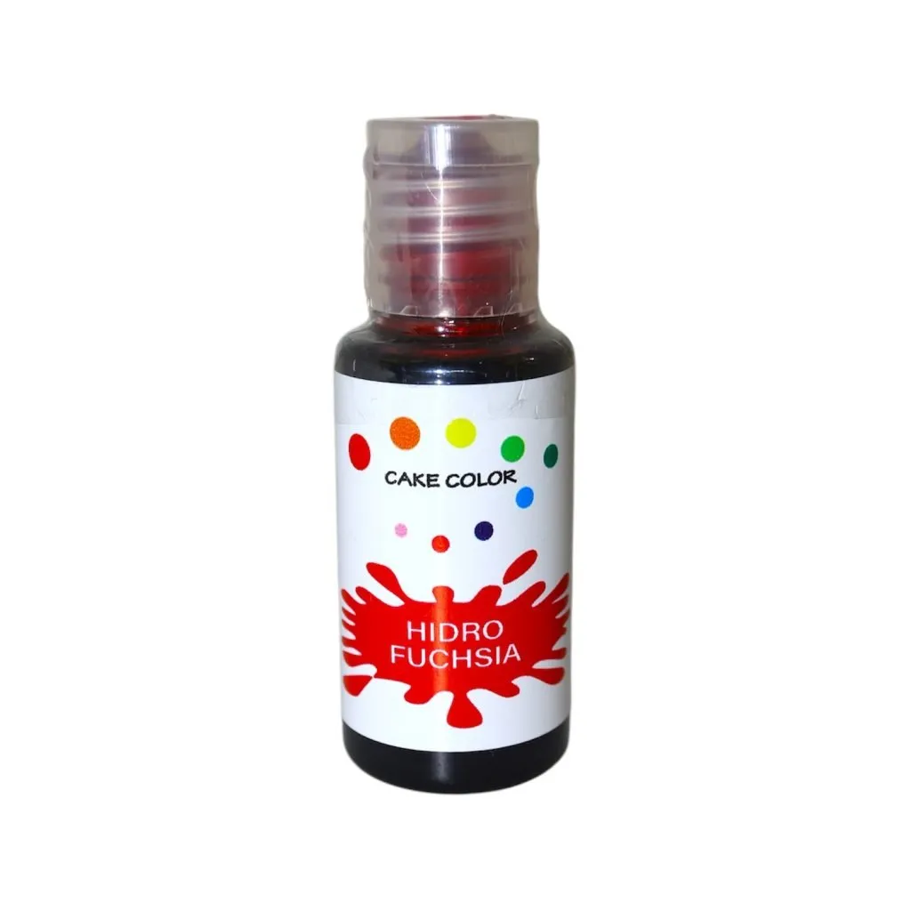 COLORANTE LÍQUIDO HIDROSOLUBLE FUCSIA - 30 g