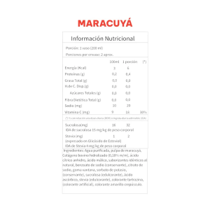 JUGO NATURAL MARACUYÁ + COLÁGENO LATA 473cc