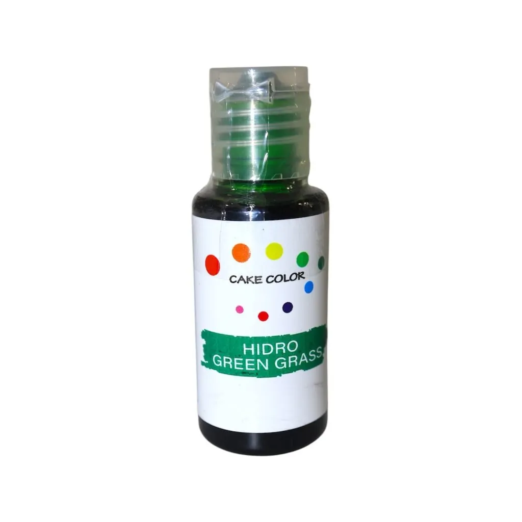 COLORANTE LÍQUIDO HIDROSOLUBLE VERDE PASTO - 26 g