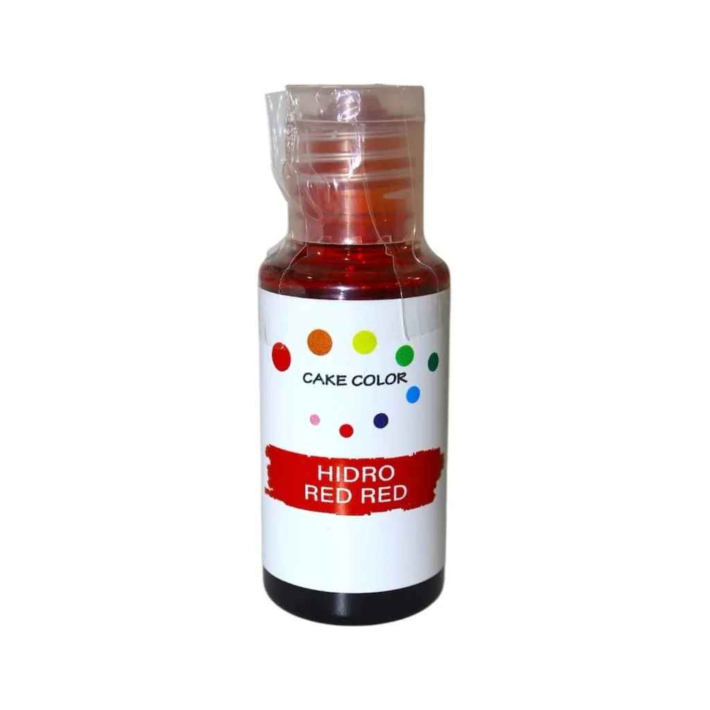 COLORANTE LÍQUIDO HIDROSOLUBLE ROJO - 26 g