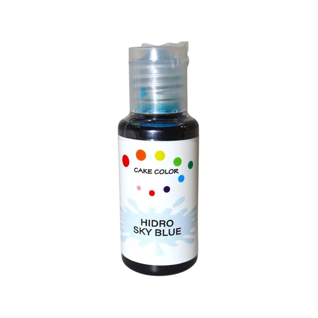 COLORANTE LÍQUIDO HIDROSOLUBLE AZUL CIELO - 30 g