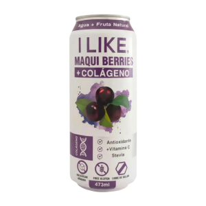 JUGO NATURAL MAQUI BERRIES + COLAGENO LATA 473cc