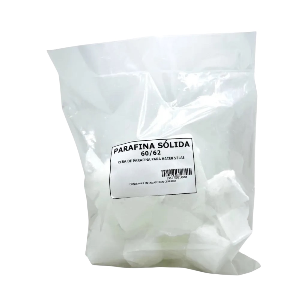 PARAFINA SÓLIDA 60/62 - 500 g