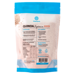 QUINOA BLANCA ORGÁNICA MANARE 400 g