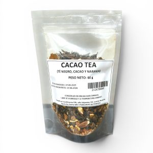 CACAO TEA (TE NEGRO, CACAO Y NARANJA) – 60 g